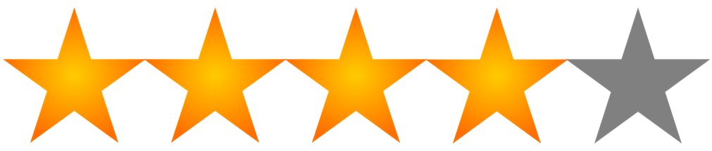 Star Rating 4 PNG