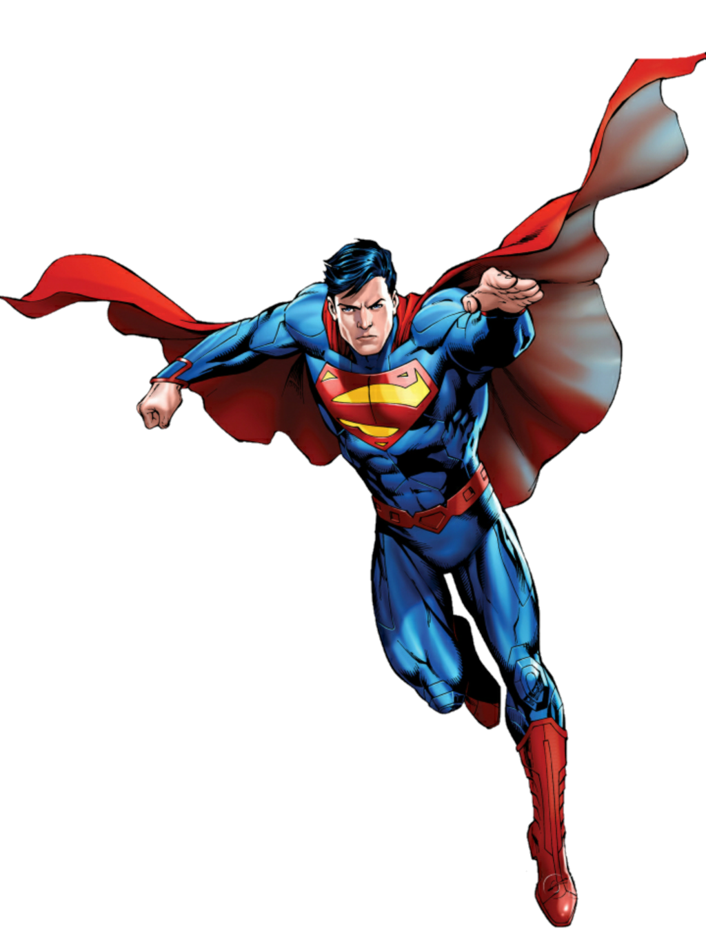 Superman volando descargar imagen PNG