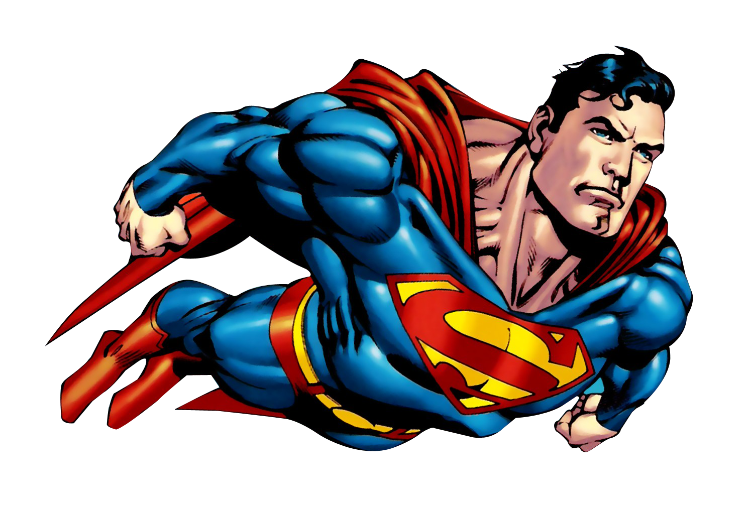 Superman Volando Descargar imagen PNG Transparente