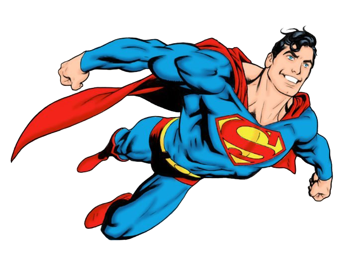 Superman Flying PNG Pic