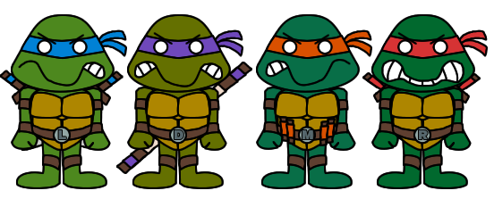 Teenage Mutant Ninja Turtles PNG Transparent Image