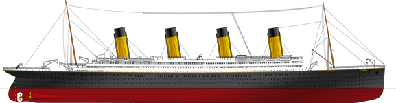 Titanic PNG Hochwertiges Bild