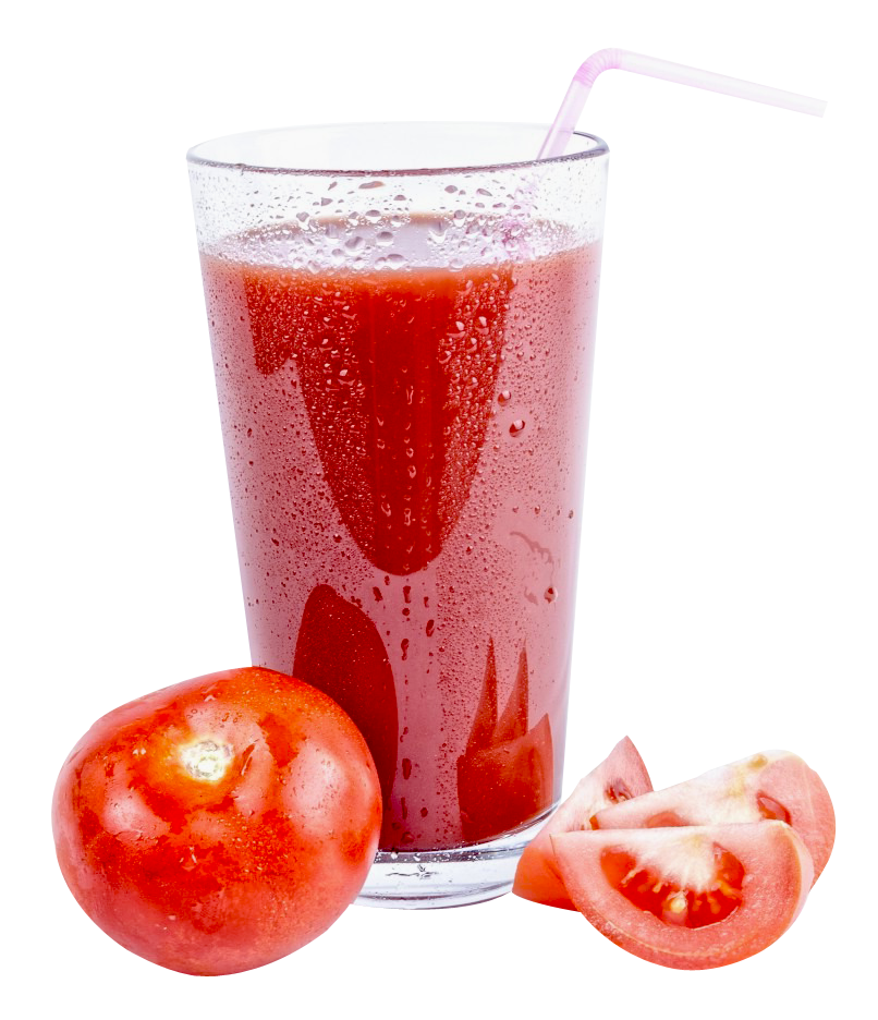 Tomato Juice Glass PNG Image
