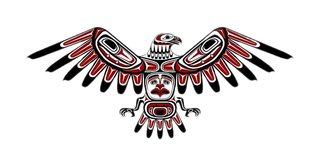 Totem Eagle PNG Transparent Image