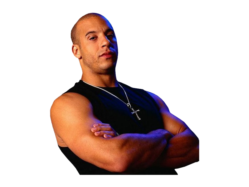 Vin Diesel صورة شفافة