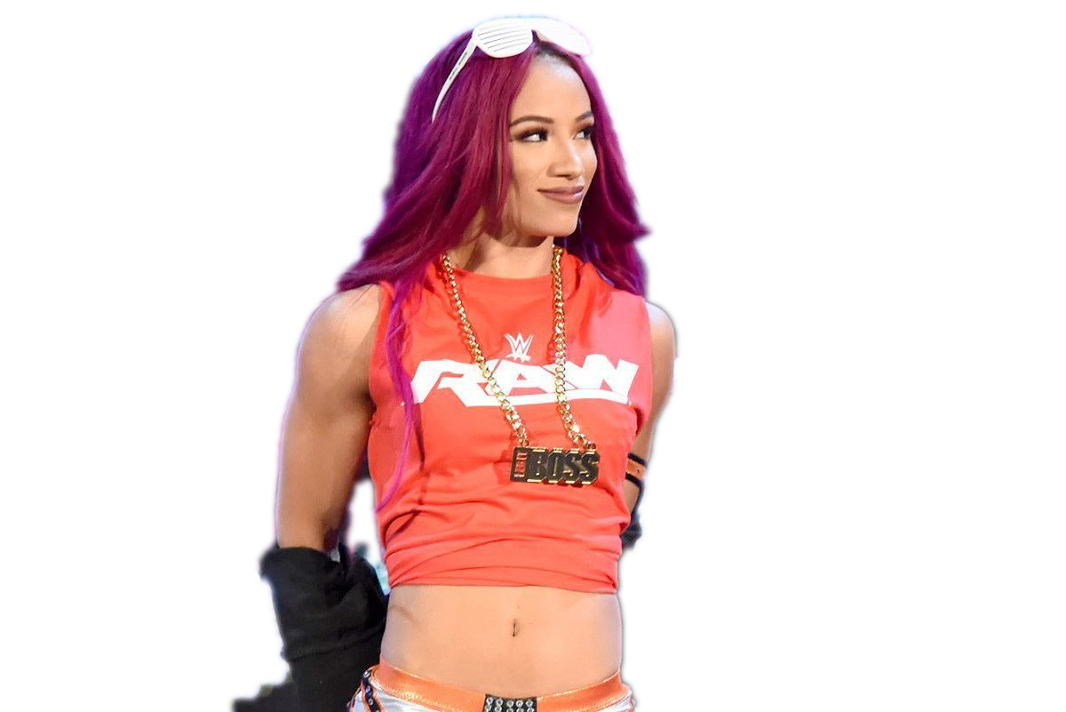 WWE Sasha Banks Transparent Background PNG