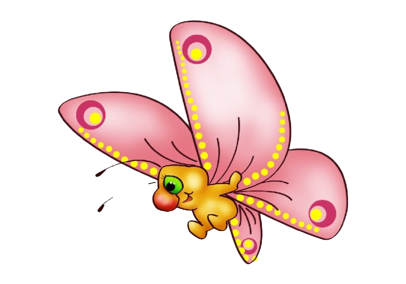 Imagen de mariposa animada Transparente