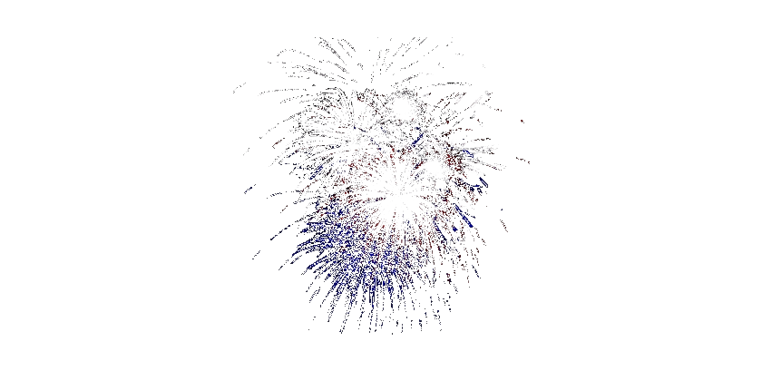 Animated Fireworks PNG Gambar Latar Belakang