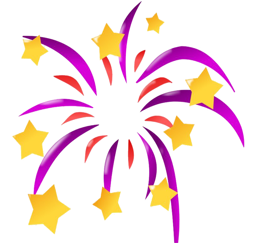 Animated Fireworks PNG Pic