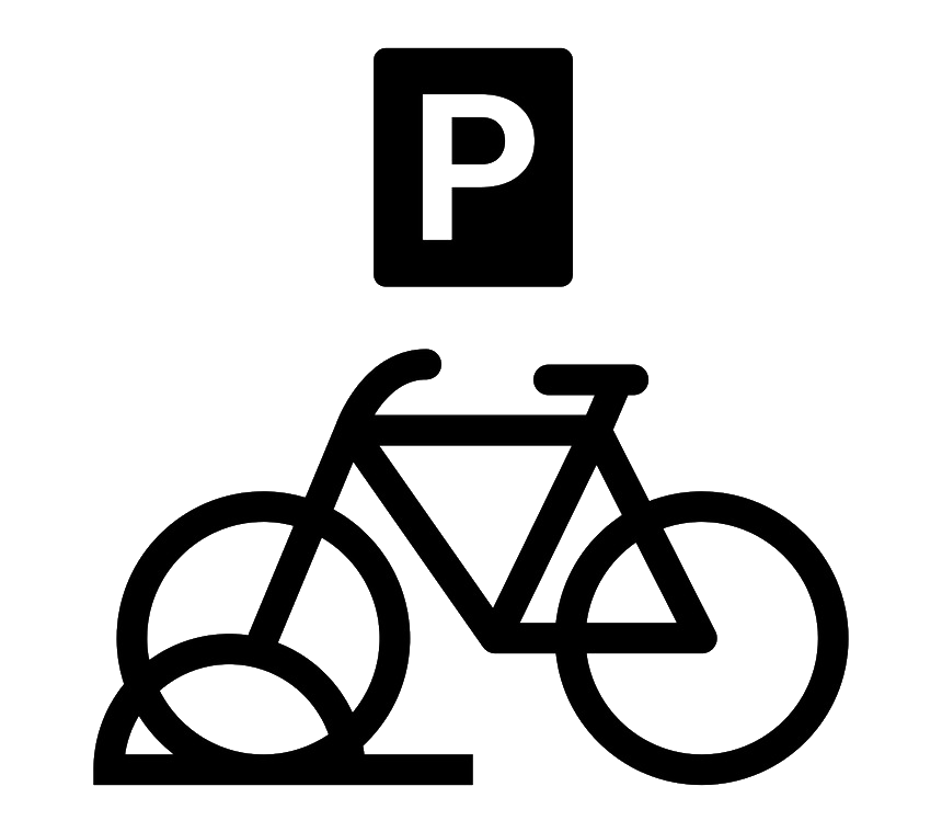 Bike Parking PNG Image