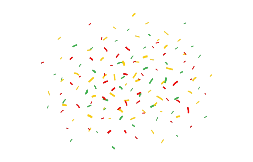 Birthday Confetti PNG Image Background
