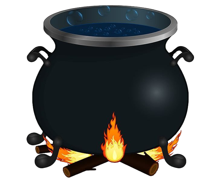 Hitam cauldron PNG unduh Gratis