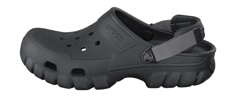 Black Crocs PNG Download Image