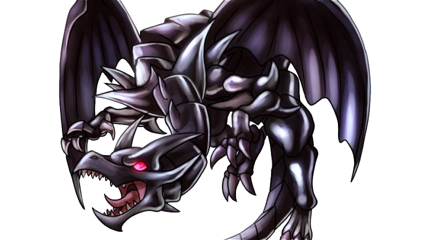 Imagen Transparente del dragón negro