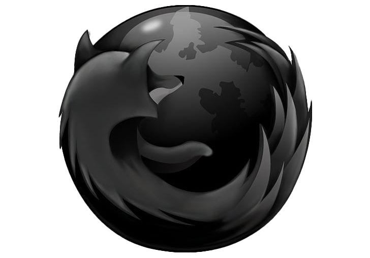 Black Firefox PNG Free Download