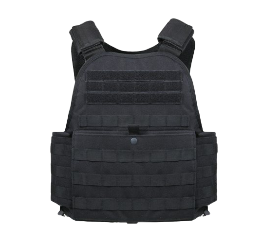 Black Military Bulletproof Vest PNG Free Download