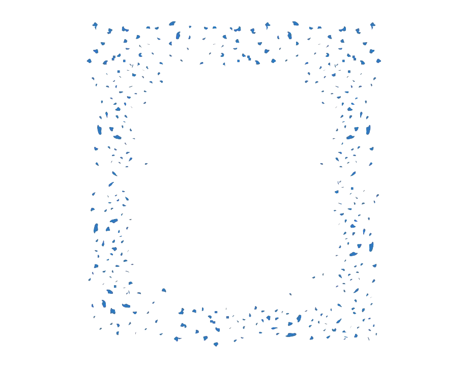 Blue Confetti PNG Image