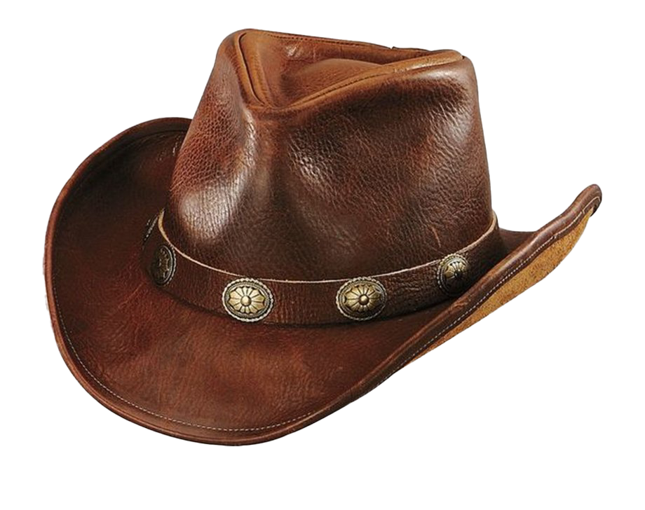 Sombrero de vaquero marrón Imagen PNG gratis