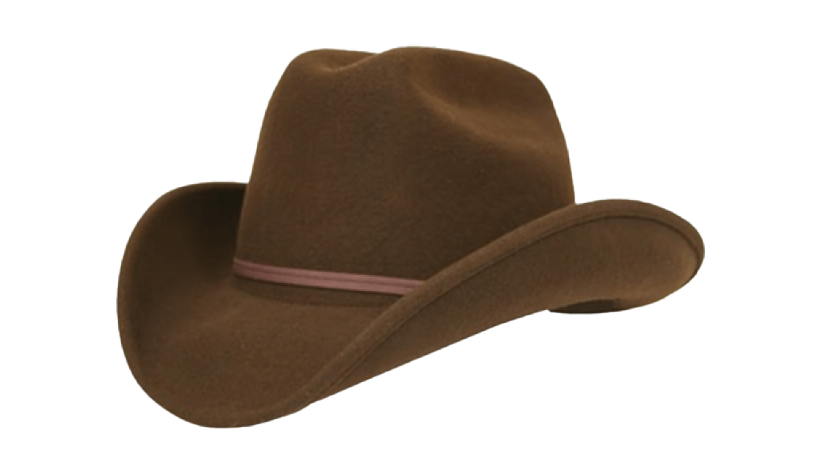 Brown Cowboy Hat PNG Free Download