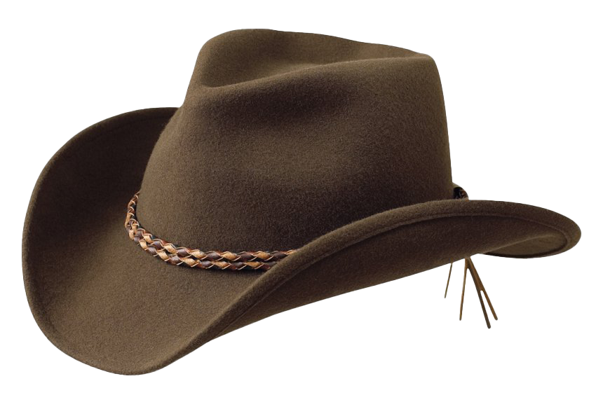 Foto del cappello da cowboy marrone PNG