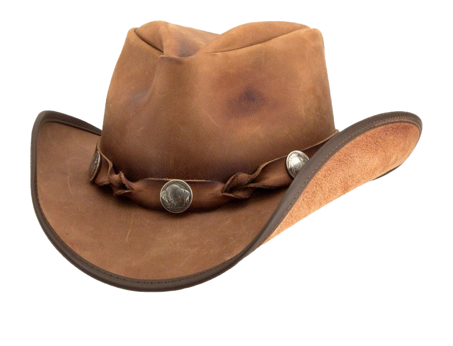 Immagine Trasparente del cappello da cowboy marrone