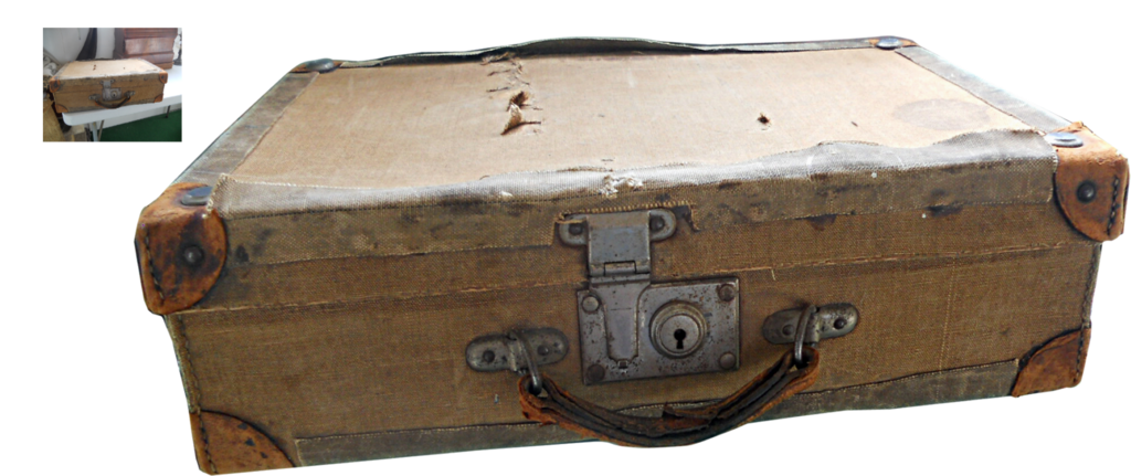 Brown Travel Suitcase Transparent Image