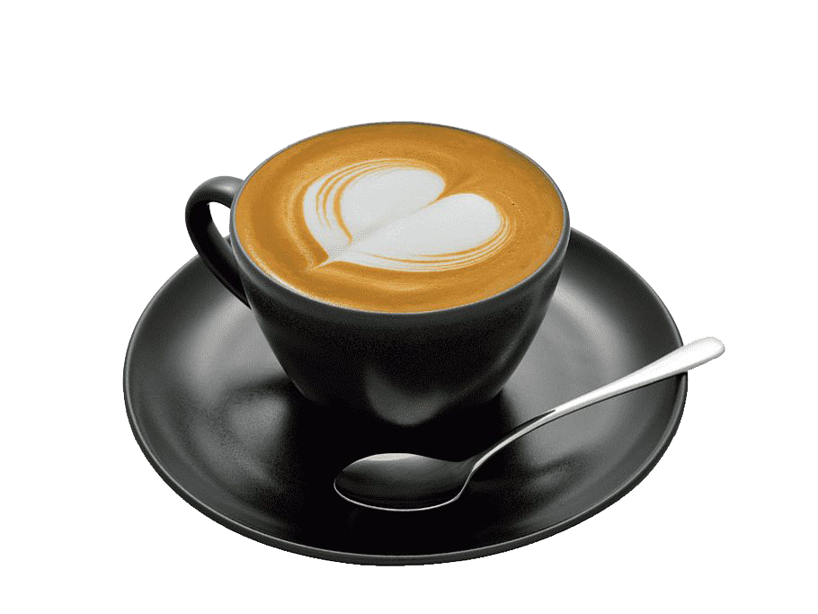 Cappuccino latte PNG Foto