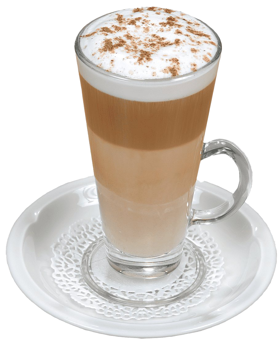 Cappuccino Latte ภาพโปร่งใส
