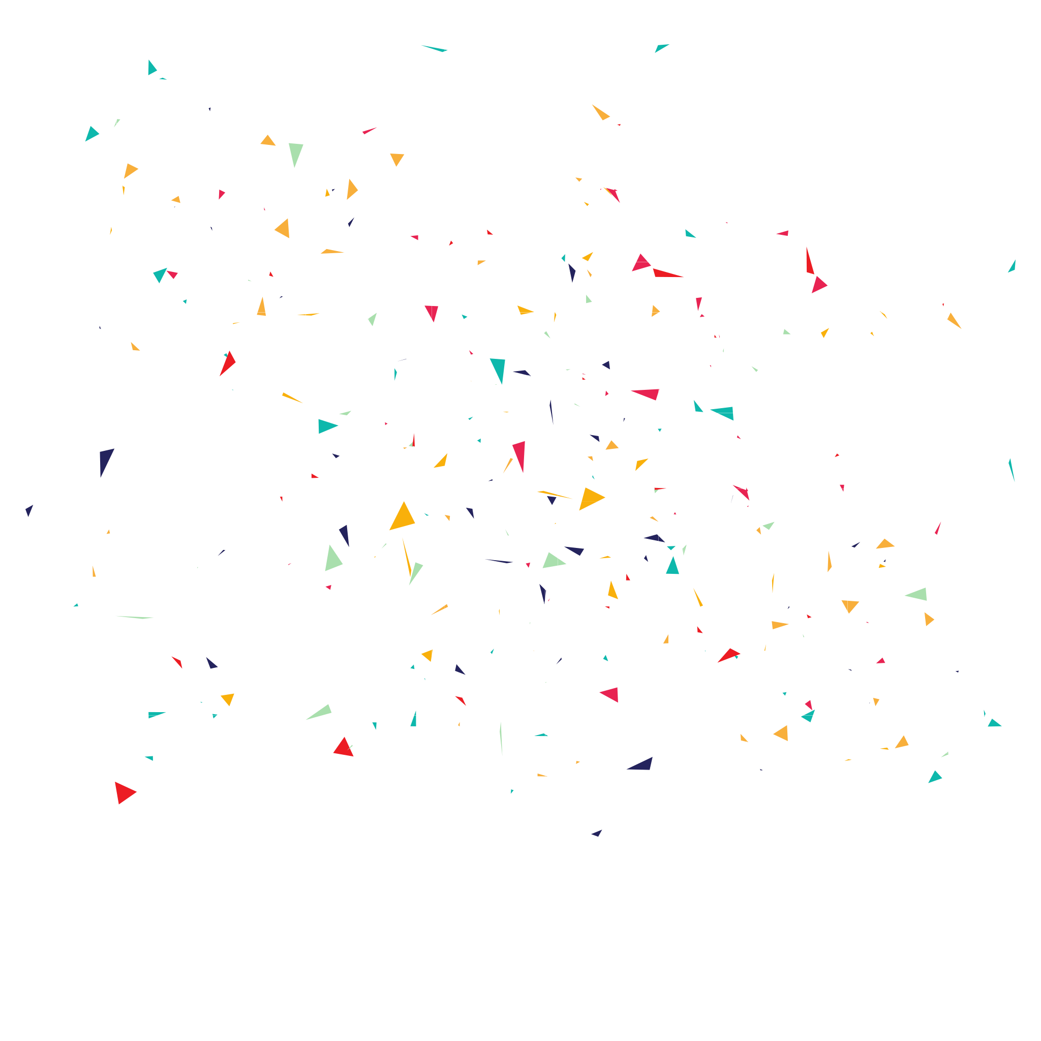 Confetti PNG фоновое изображение