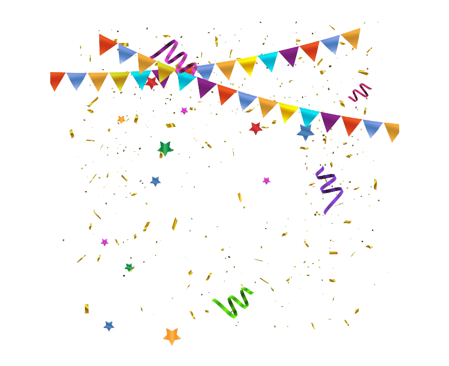 Confetti PNG High-Quality Image