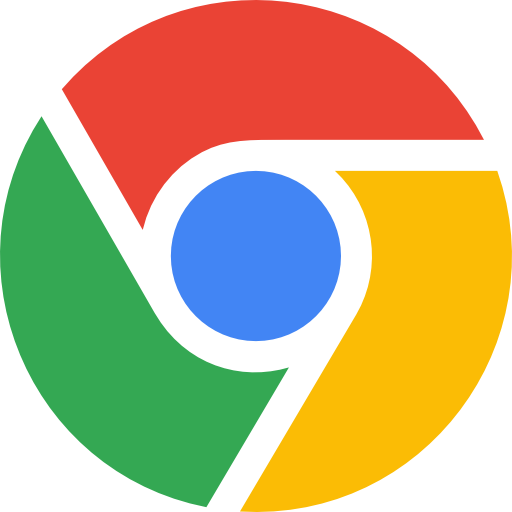 Cool Chrome Logo PNG Image Background