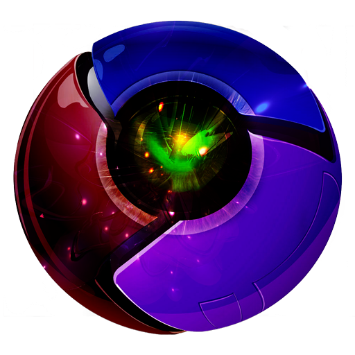 Cool Chrome Logo PNG Transparent Image
