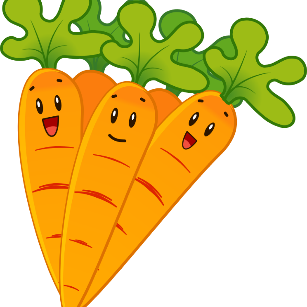 Cute Carrot PNG Image Background