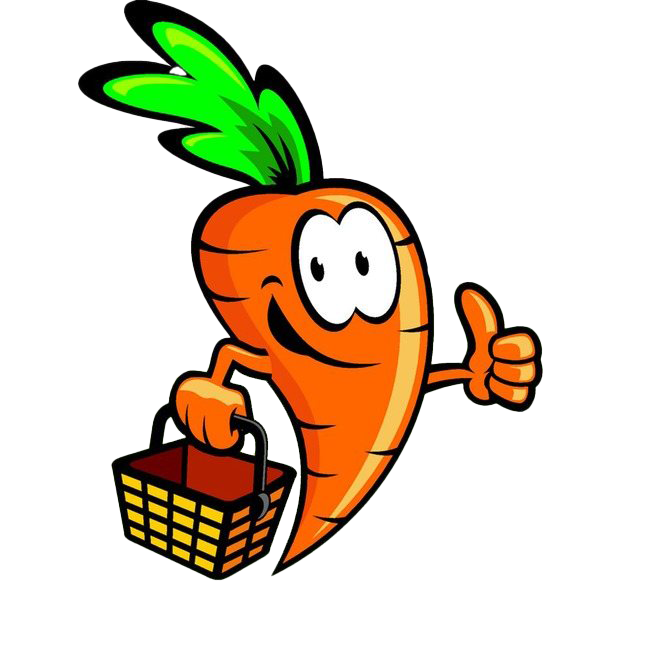 Cute Carrot PNG Image