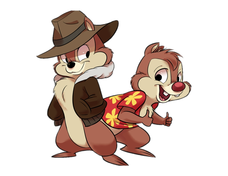 Cute Chip And Dale PNG Download Image