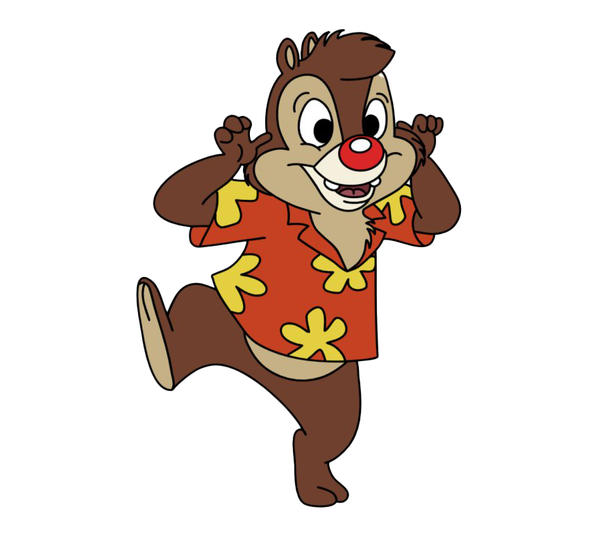Cute Chip And Dale PNG Photo