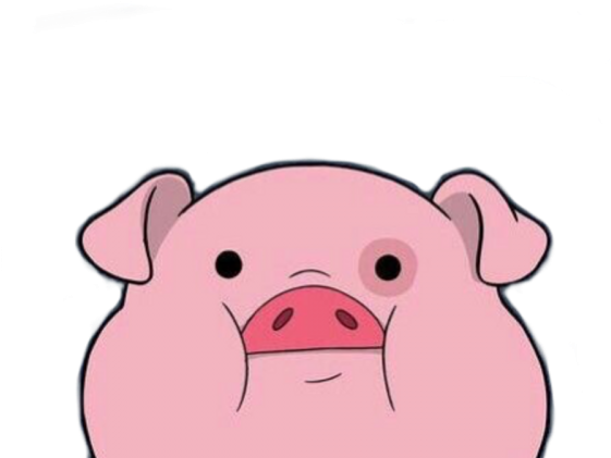 Cute Pig PNG Transparent Image