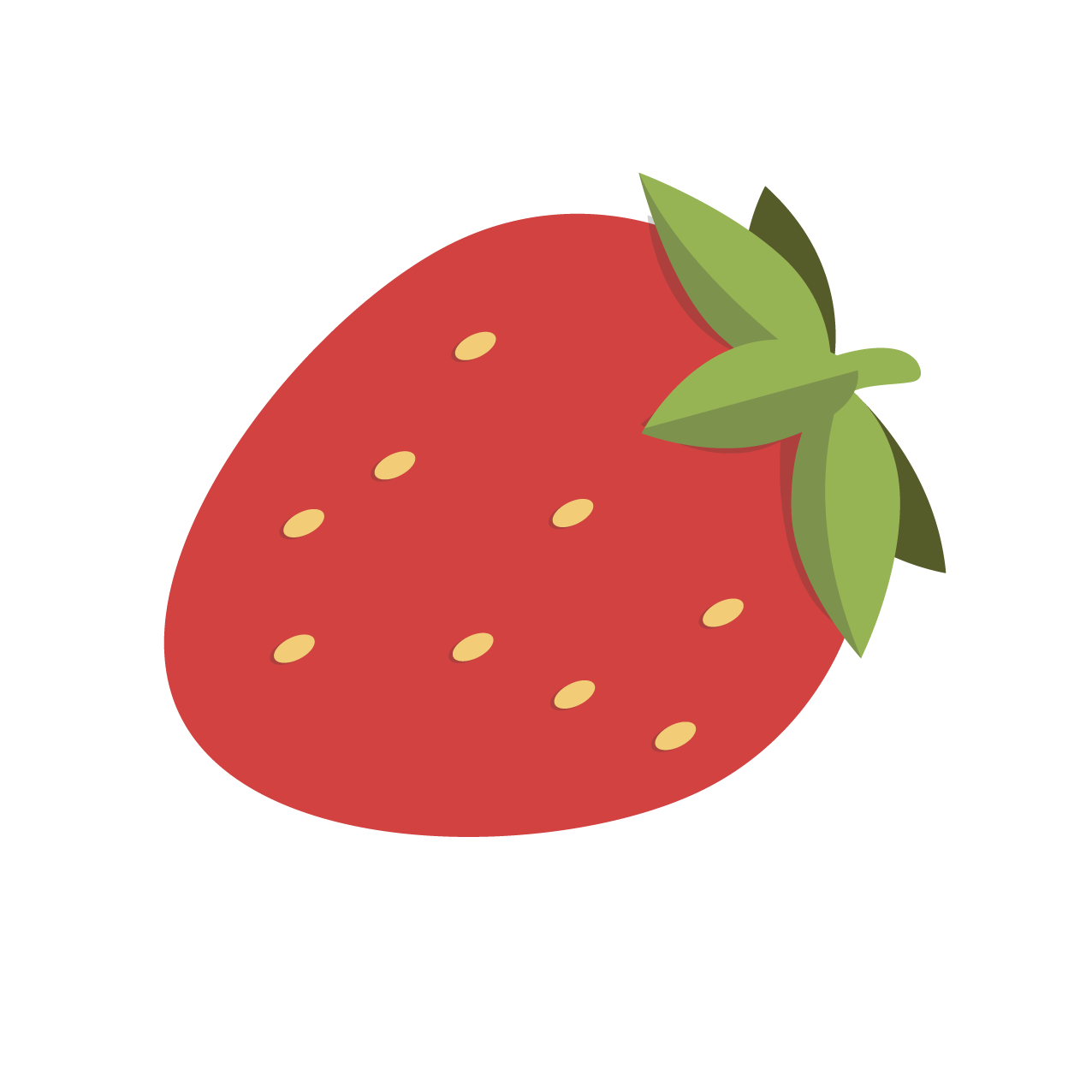 Cute Strawberry PNG Download Image