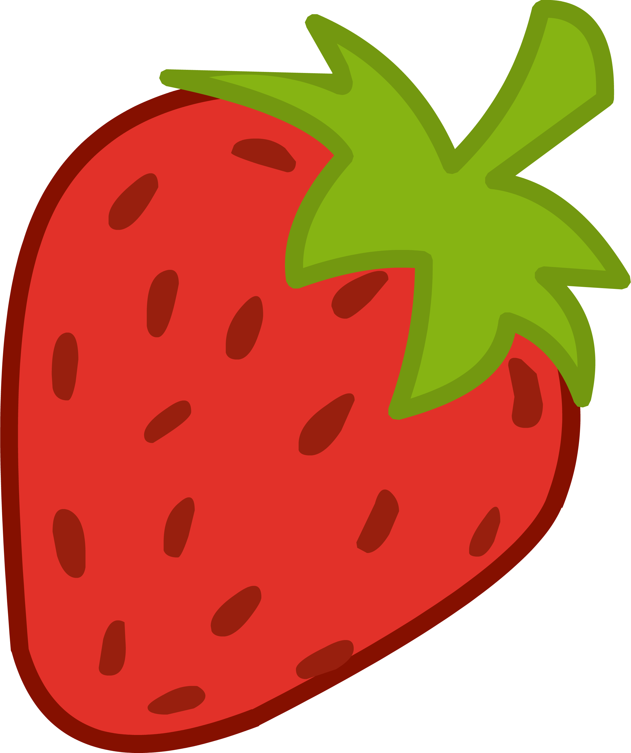Cute Strawberry PNG Free Download