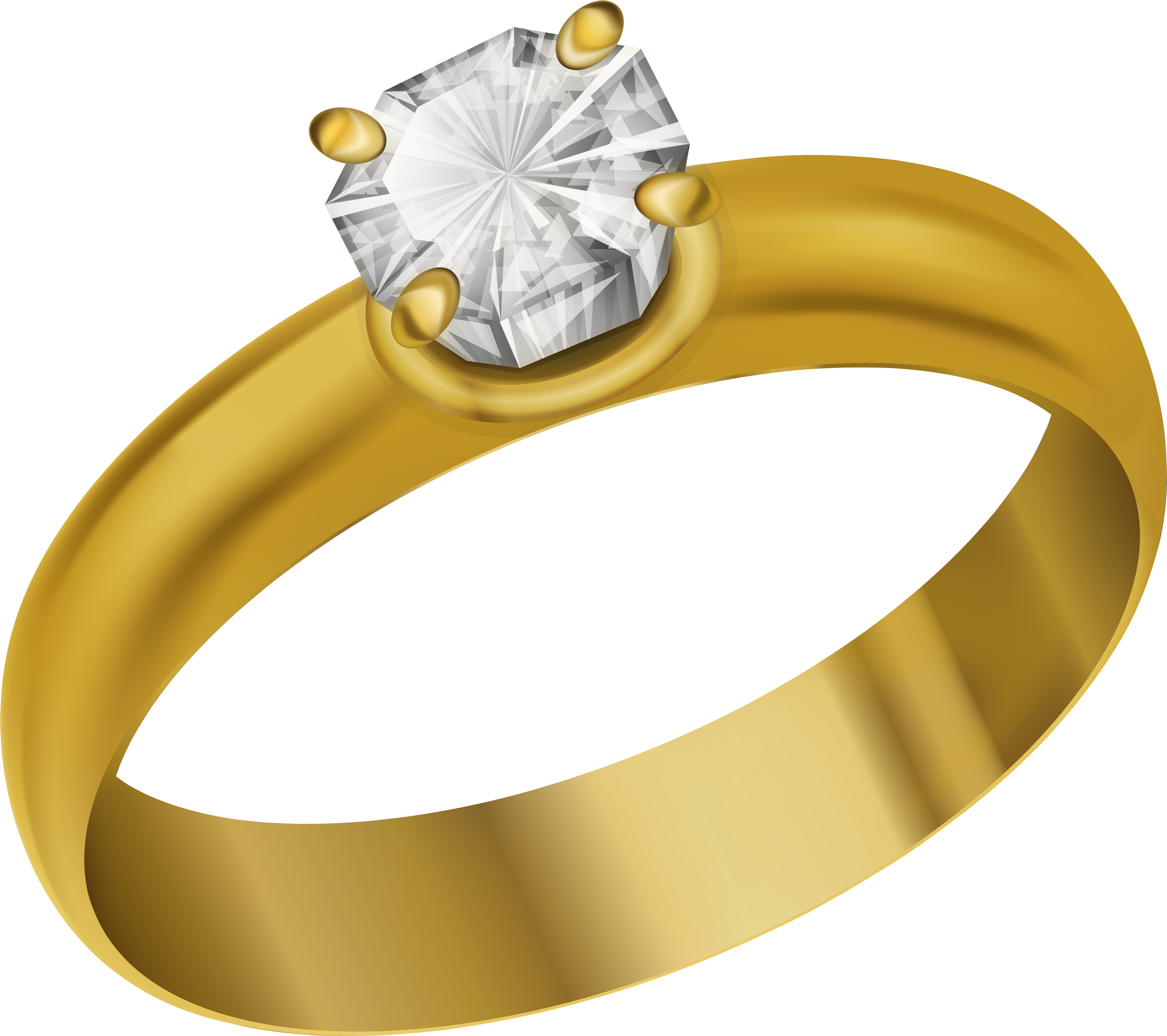 Diamond Ring PNG Background Image