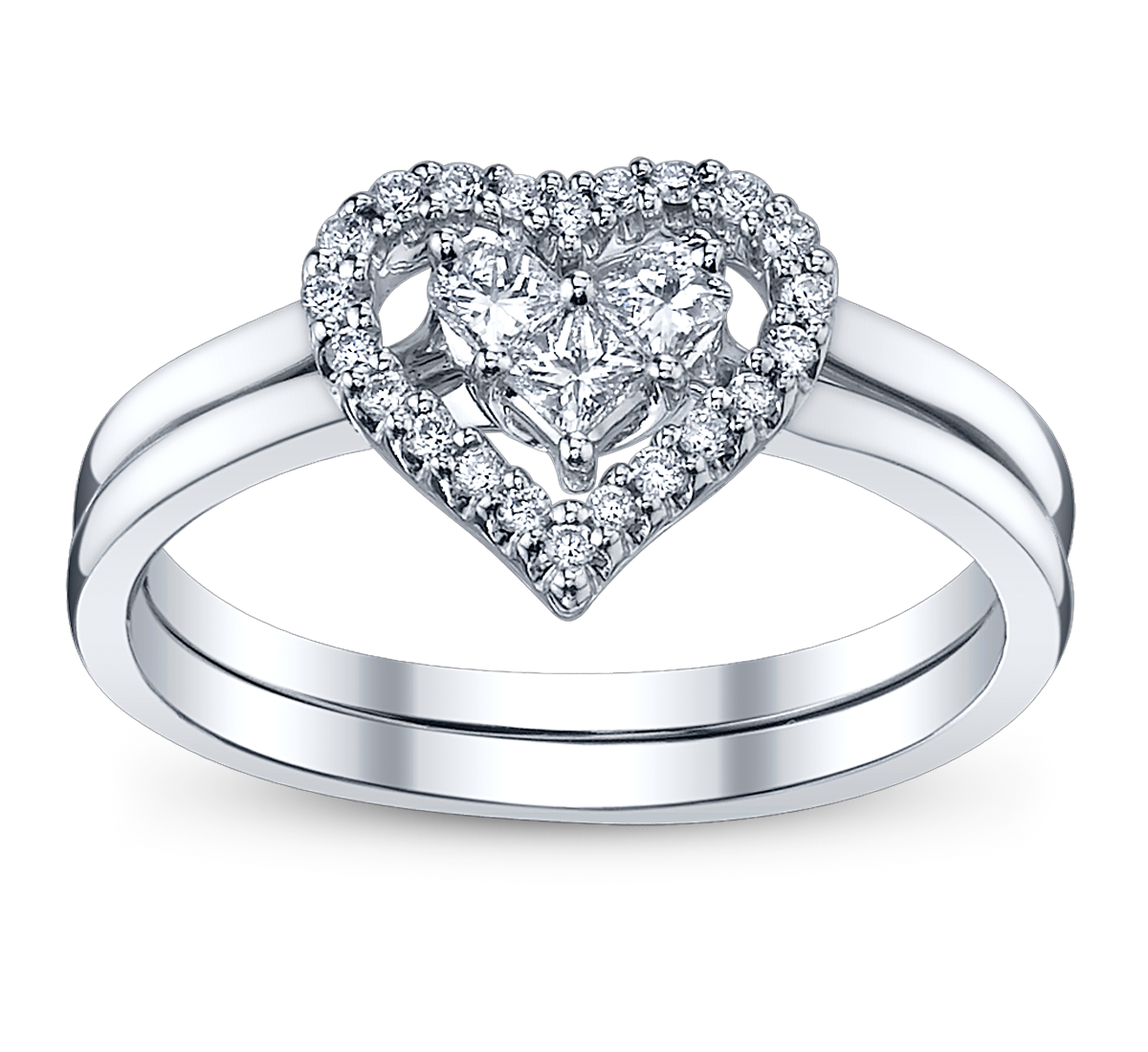 Diamanten ring PNG Foto