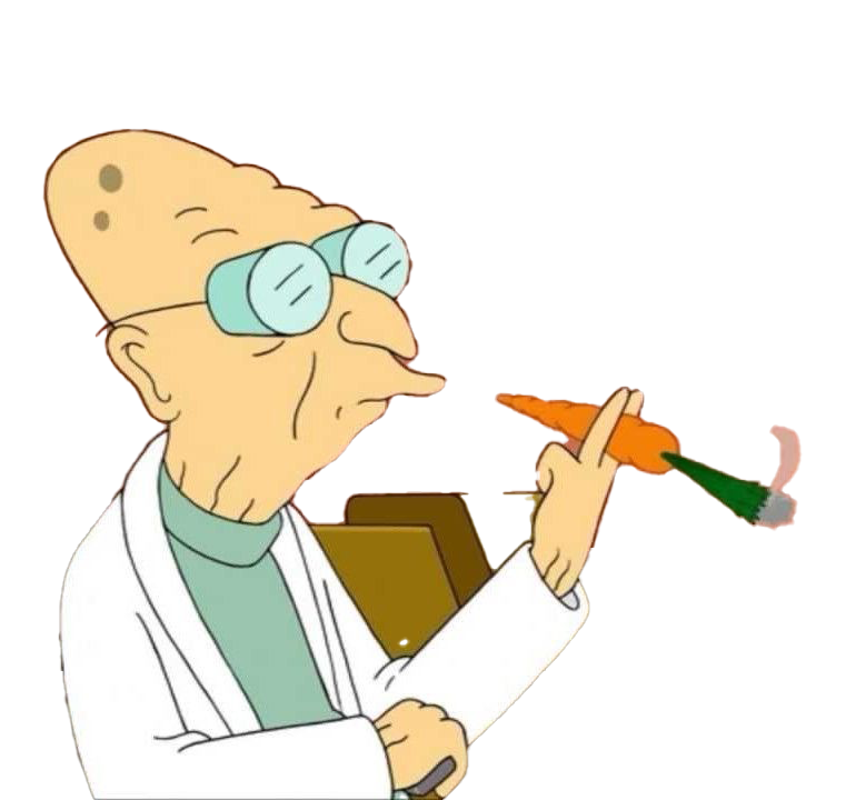 Farnsworth Futurama PNG Image Background
