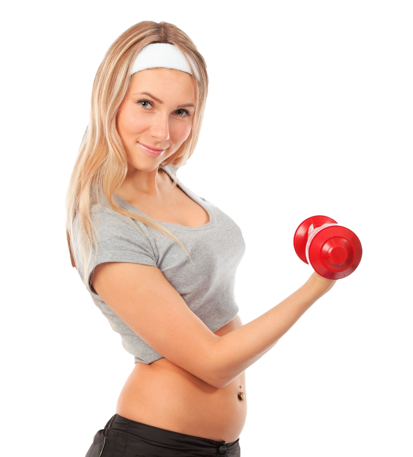 Female Fitness PNG Photo