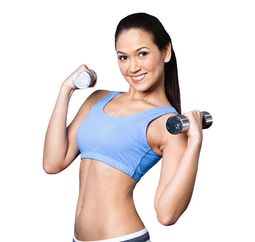 Female Fitness PNG Pic