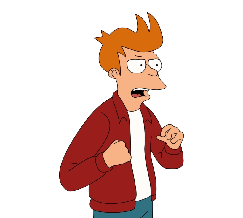 Fry Futurama PNG Image Background