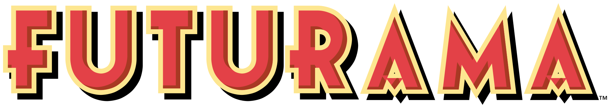 Latar belakang Futurama Logo PNG