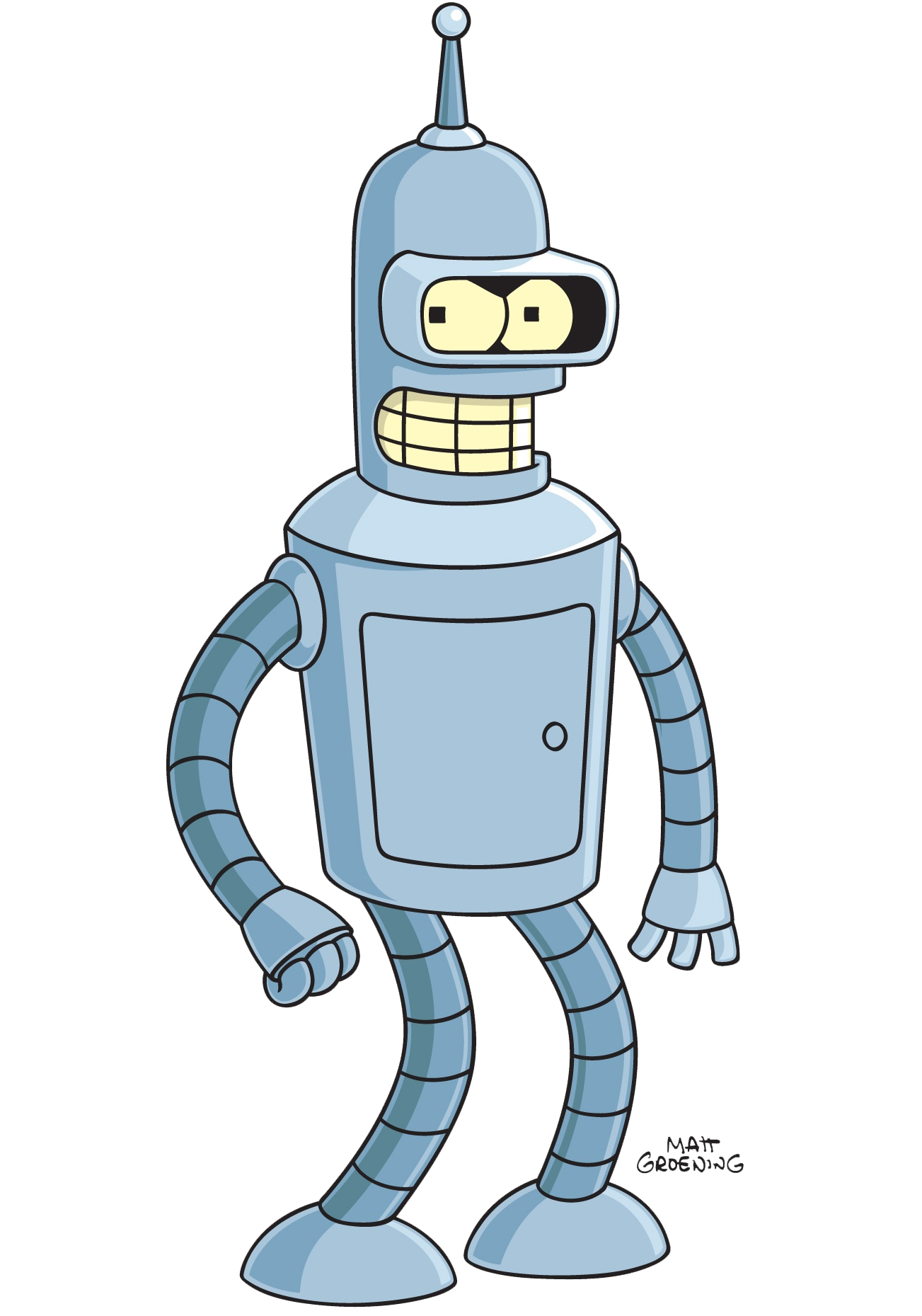 Futurama Robot Bender PNG Picture