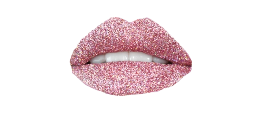 Glitter Lips PNG Pic