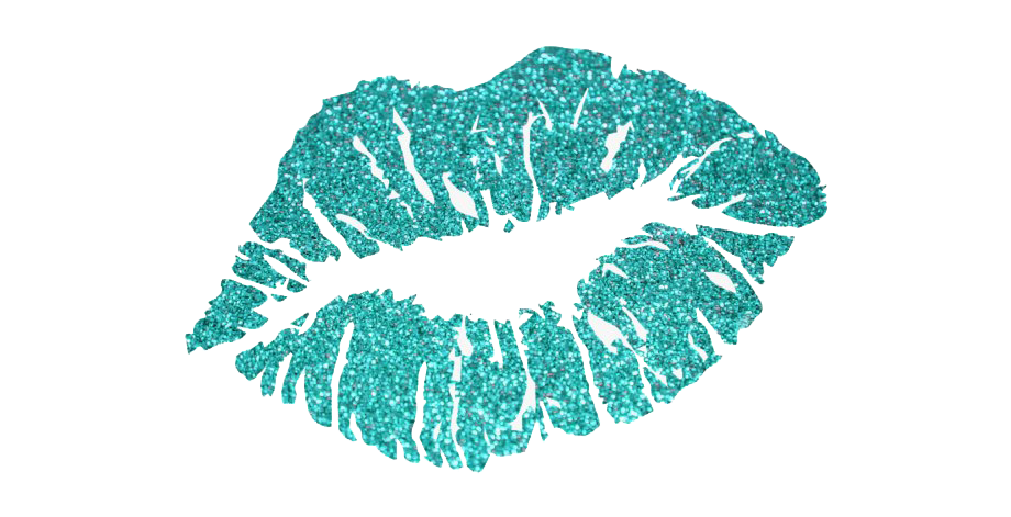 Glitter Lips PNG Transparent Image