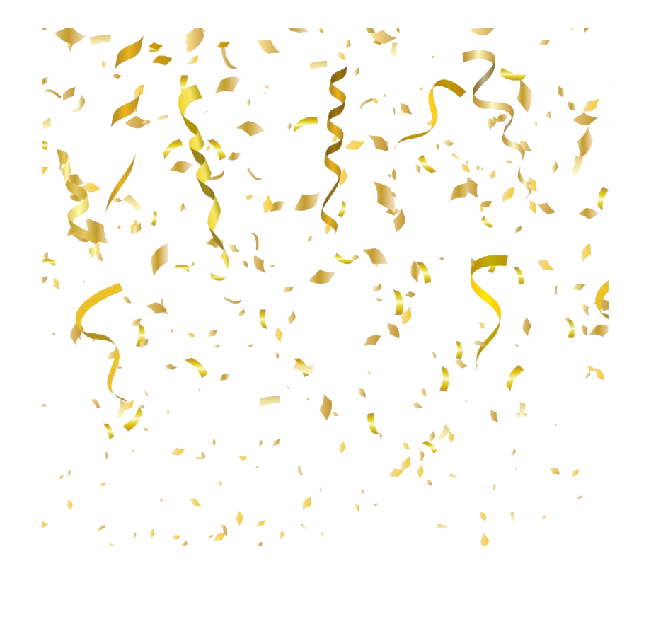 Gold Confetti Png High Quality Image Png Arts